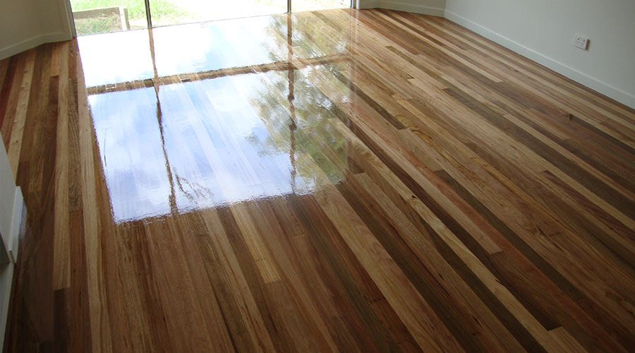 Water-based floor finish
